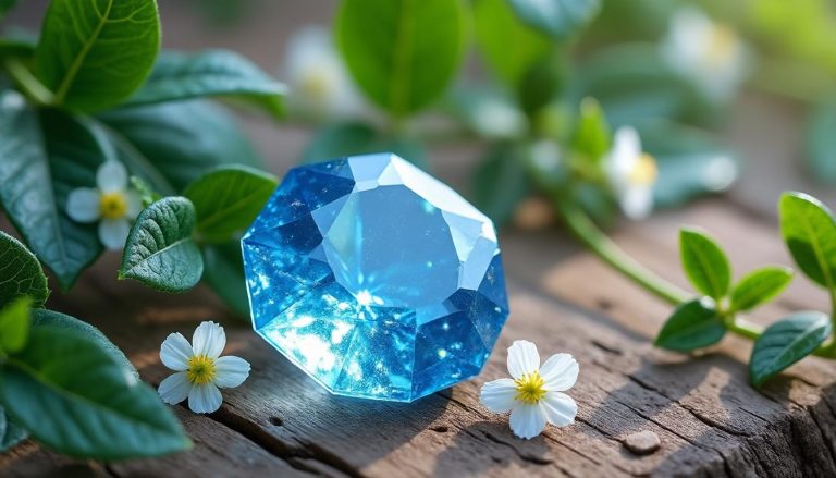 découvrez les vertus et bienfaits de la topaze bleue en lithothérapie, une pierre puissante pour apaiser l'esprit et favoriser l'équilibre émotionnel.