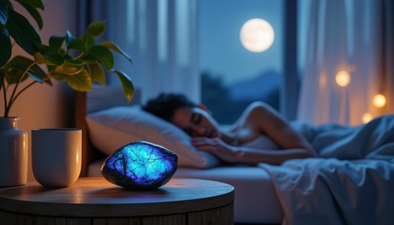 découvrez les bienfaits de dormir avec la labradorite et les précautions à prendre pour profiter pleinement de cette pierre aux vertus apaisantes.