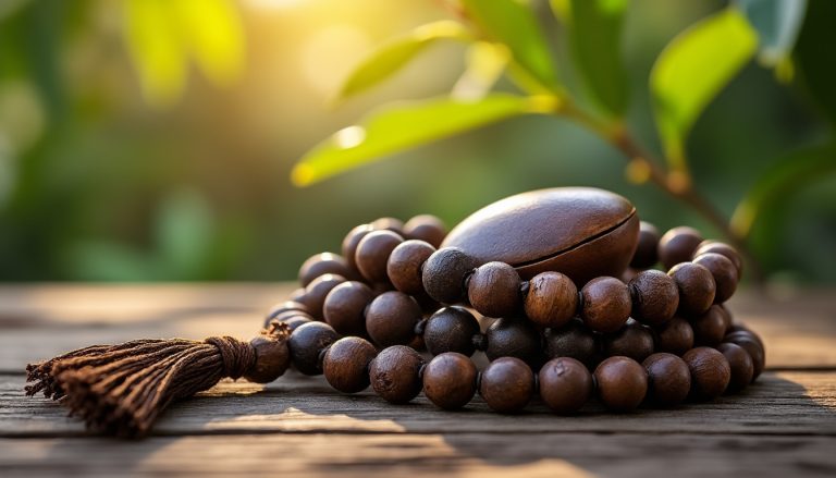 découvrez la puissance spirituelle du mala issu de la graine de bodhi, symbole de sagesse et de méditation profonde.
