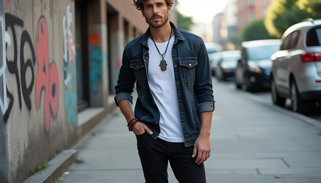 découvrez l'art de porter la main de fatma pour homme, un symbole puissant de protection et un accessoire de style incontournable.