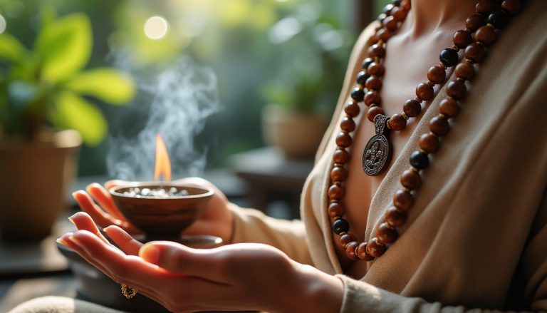découvrez les secrets pour bien porter et sublimer vos perles de mala, alliant style et spiritualité pour un look unique et élégant.