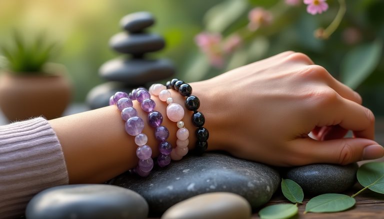 découvrez comment les bracelets en pierres naturelles peuvent aider à soulager l'anxiété et la dépression grâce à leurs vertus apaisantes et énergétiques, pour un bien-être au quotidien.